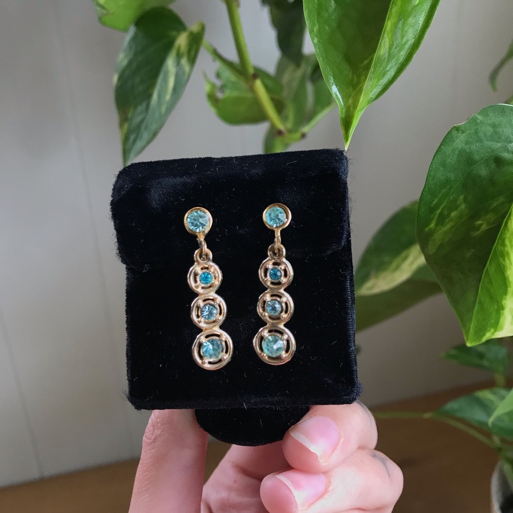 vintage drop earrings